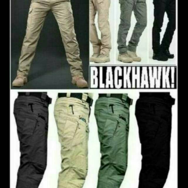 Celana tactical blackhawk / celana tactical panjang merek blackhawk.