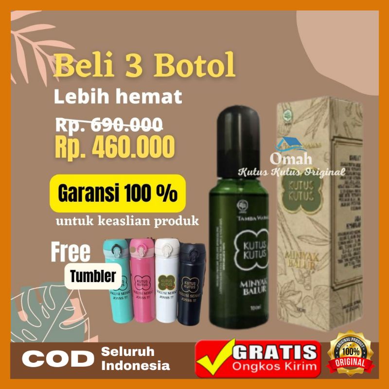 Minyak kutus kutus asli original tamba waras Kutus2 asli original kutus kutus bayi obat kutus minyak