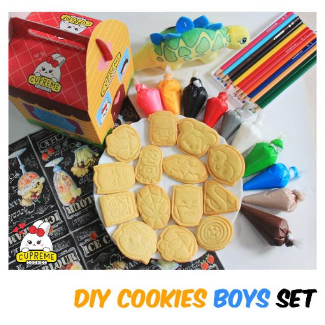 

DIY BOYS SET Cupreme cookies