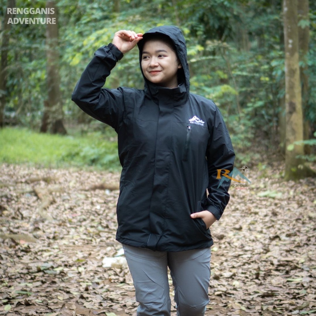 Jaket Gunung Merk RIR Outdoor Gore-tex Waterproof Windproof Jaket Hiking Inner Polar