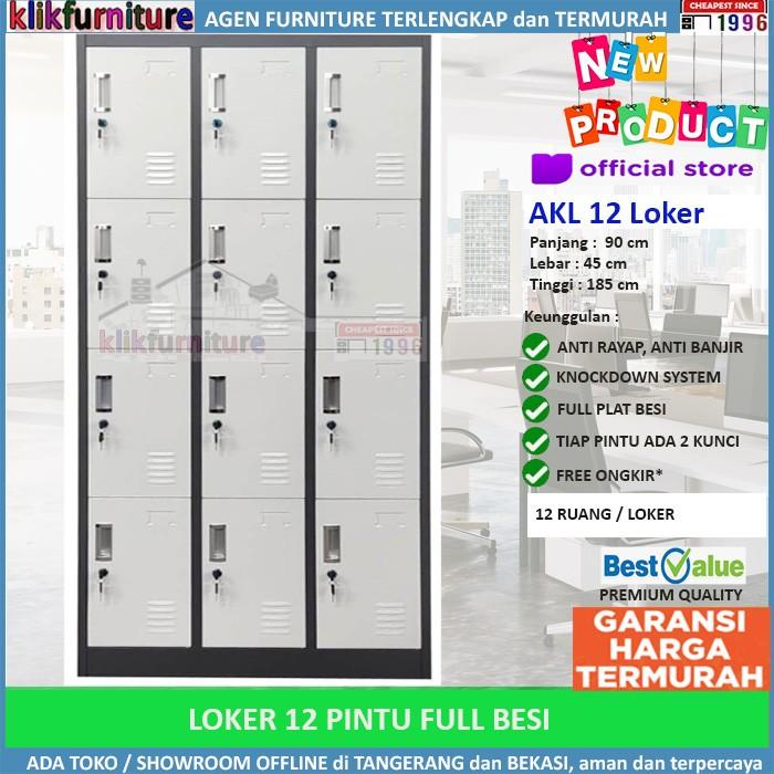 

Cabinet | Locker Besi / Loker Besi / Loker File Besi 12 Pintu Akl12