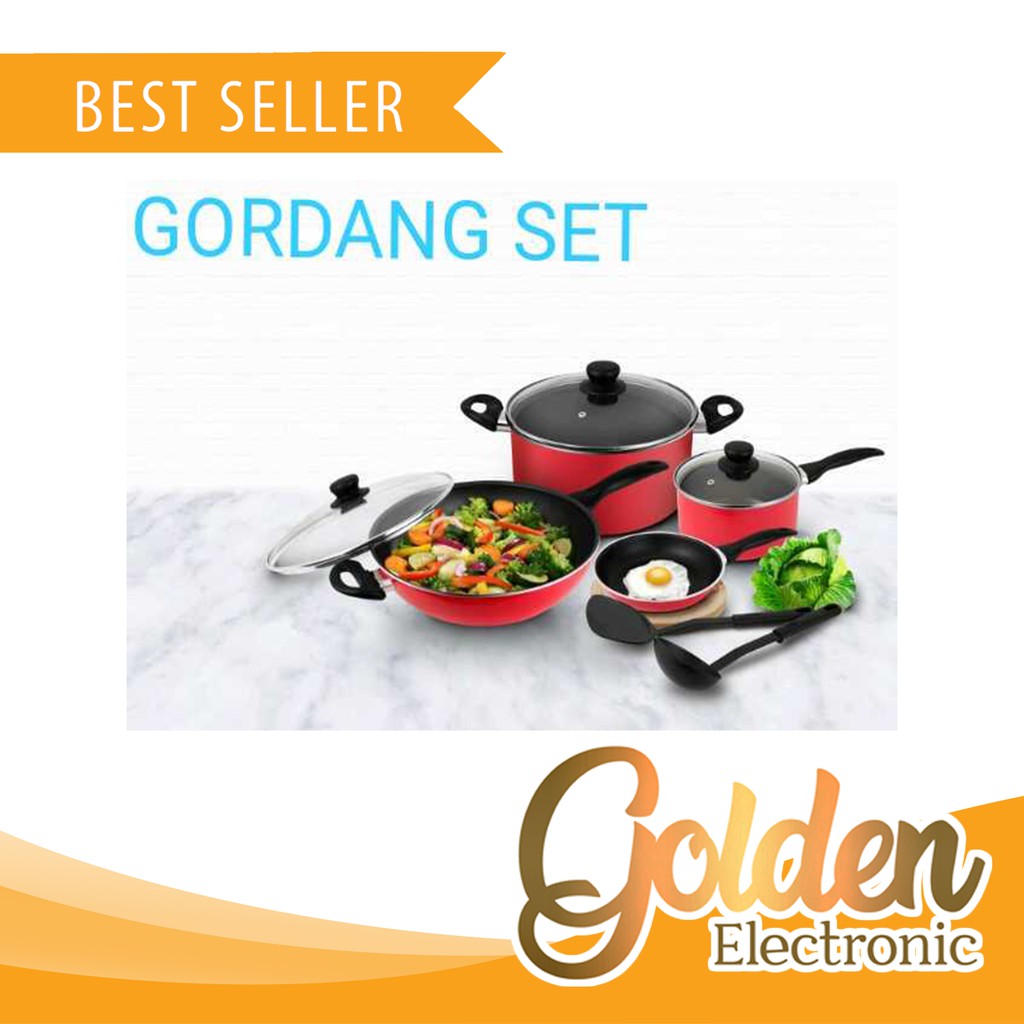 Kirin FKRCW-NSGORDAN Gordang Cookware Set 6in1 Termurah Surabaya