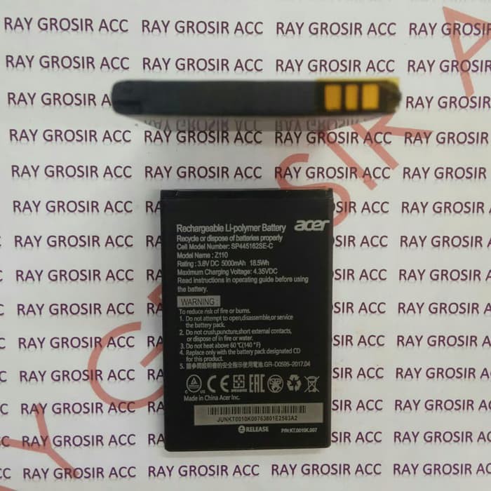 Baterai Original Double Power Acer LIQUID Z2 , Z110 , Z120