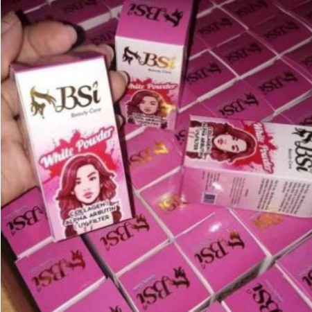 BSI White Powder original bubuk pemutih campuran hb