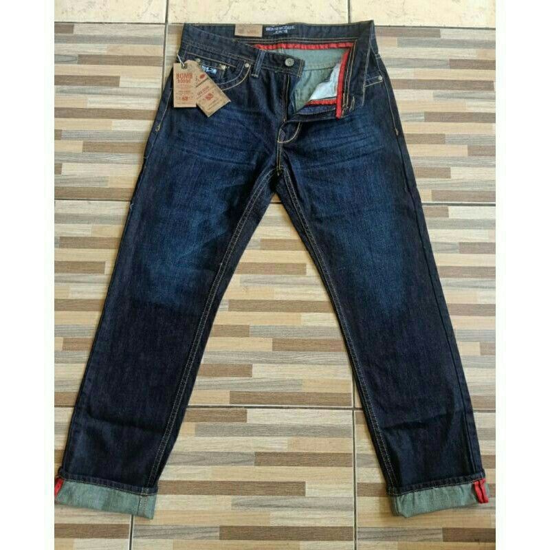 Celana Panjang Jeans Pria Casual Bombbogiiee BM Original dan Murah Meriah/celana distro super premium murah meriah