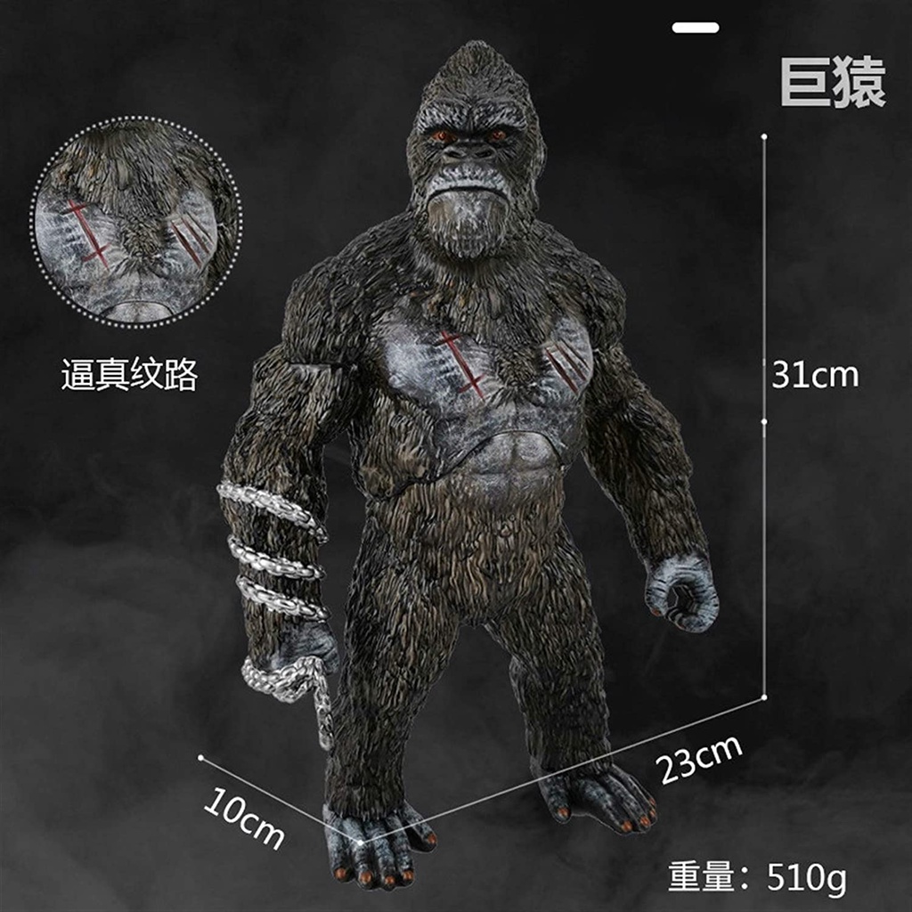 Action Figure Gorilla King Kong Ukuran Besar