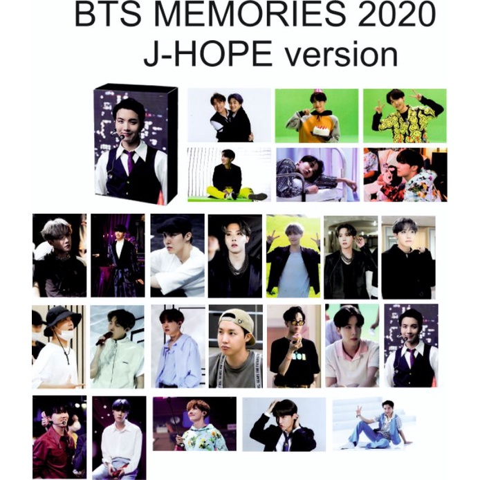 BTS Memories 2020 Photocard Pack 25pc