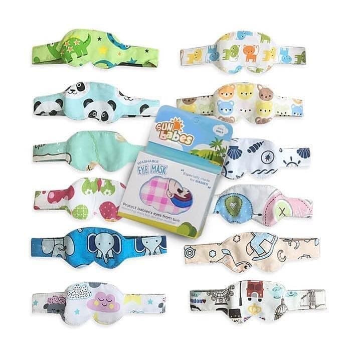 Kacamata Jemur Bayi / Penutup Mata Bayi / Eye Mask Baby Newborn / Perlengkapan Bayi