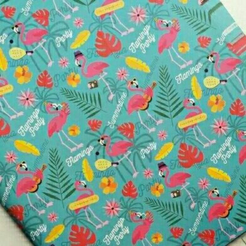 

kertas kado doff flaminggo angsa cantik