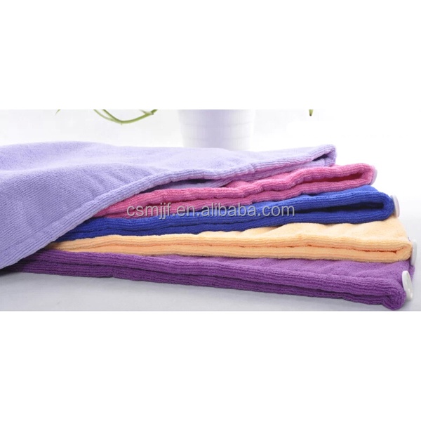 Handuk Kepala microfiber kancing Hair towel anak anduk penutup pengering rambut basah untuk keramas hair drying towel