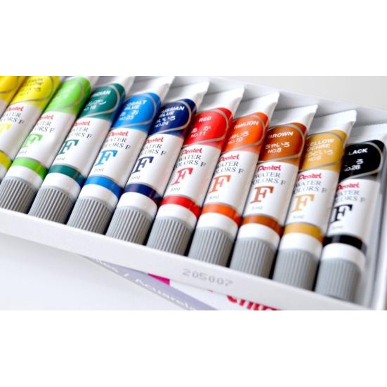 

♝ Pentel Water Colour 12 warna / cat air merk pentel ☇