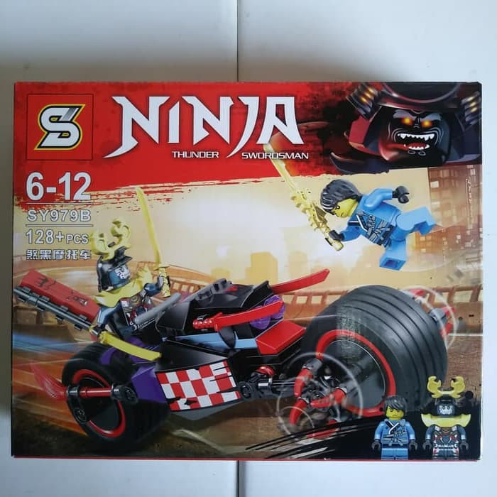 Brick Lego Ninja Go Thunder Swordsman Ninja Movie