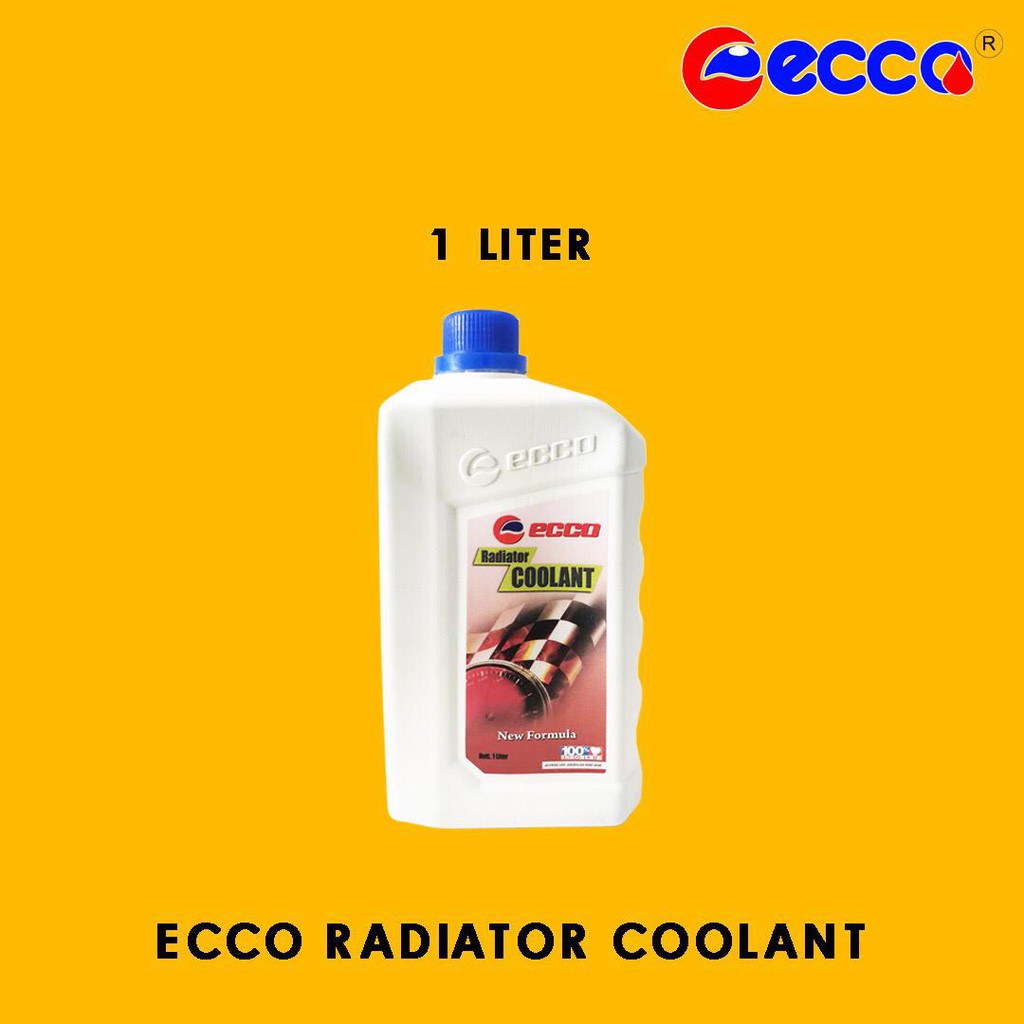 Jual Air Radiator Coolant ECCO 1l Indonesia|Shopee Indonesia