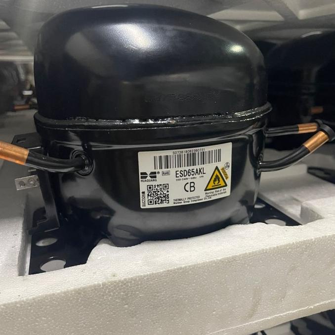 Kompressor Kulkas Huaguang 2 Pintu 1/5 pk R600 a ESD65AKL Kompresor