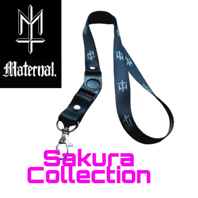 TALI LANYARD LOGO MATERNAL / GANTUNGAN KUNCI / GANTUNGAN HP /Gantungan flashdisk / Gantungan id card