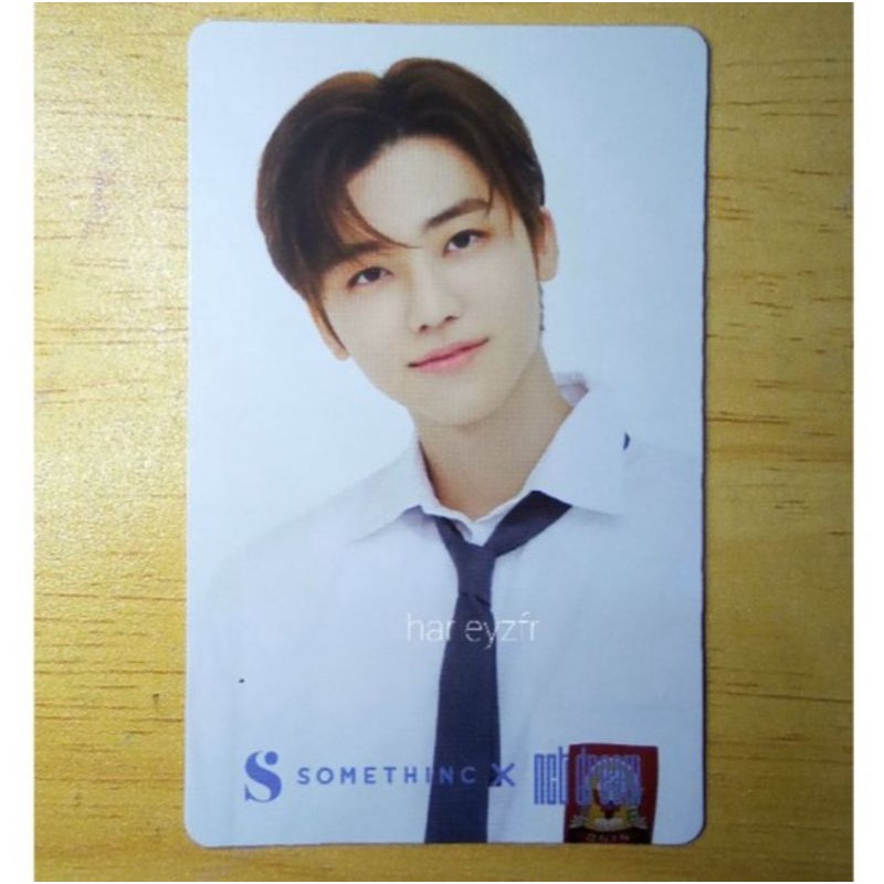 pc jaemin nana nct dream somethinc sma anak sekolah non holo photocard
