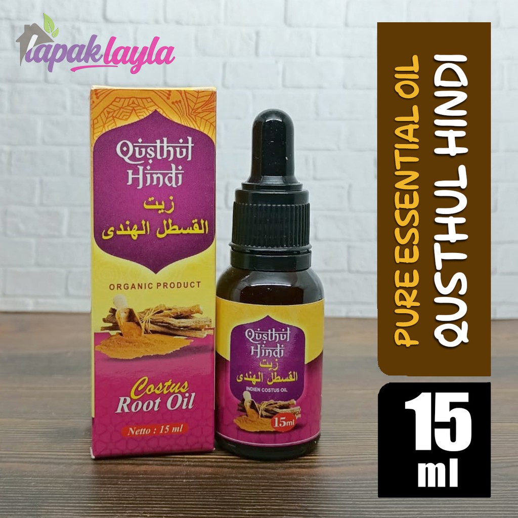 QUSTHUL HINDI PURE ESSENTIAL OIL 15 ML TETES