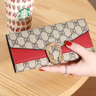 Promo Dompet Wanita Simple Panjang Murah Berkualitas Dompet Cantik Import / Women's Long Horizontal Square Wallet