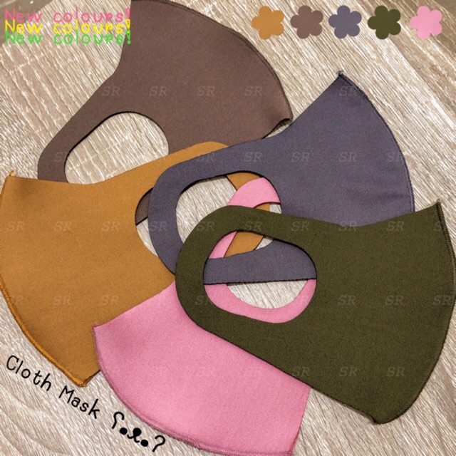 READY STOCK Cloth Mask Masker Kain Non-Surgical PREMIUM