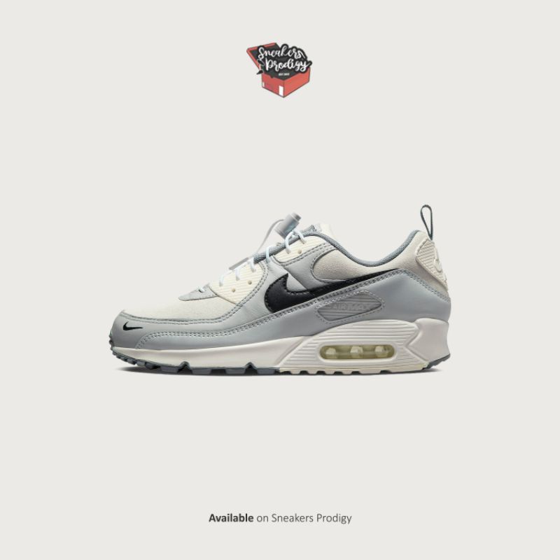 Nike Air Max 90 SE Lace Toggle Cream Grey Original Resmi Nike Indonesia