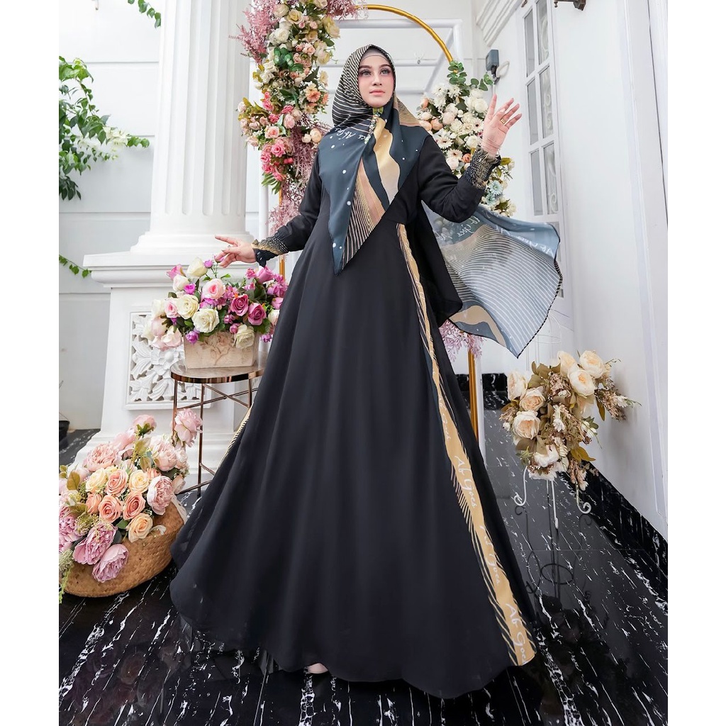 Gamis Syari KHALILA / Gamis Fashion Premium