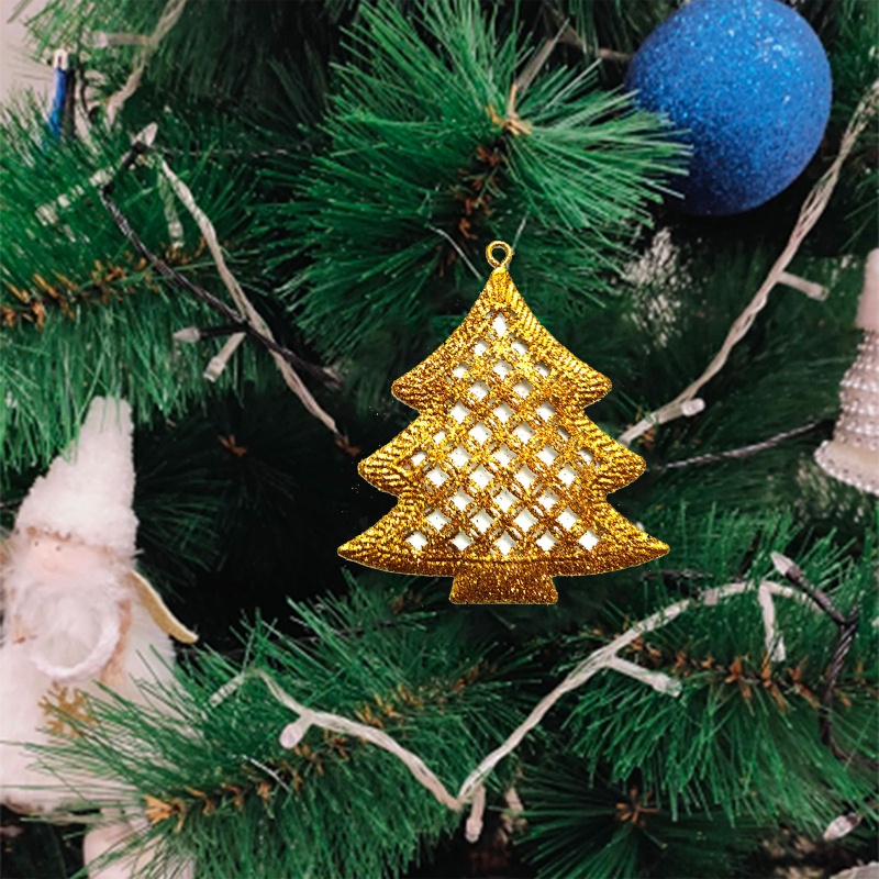 Ornamen Pohon Natal Untuk Dekorasi Jendela Dan Dinding Charms