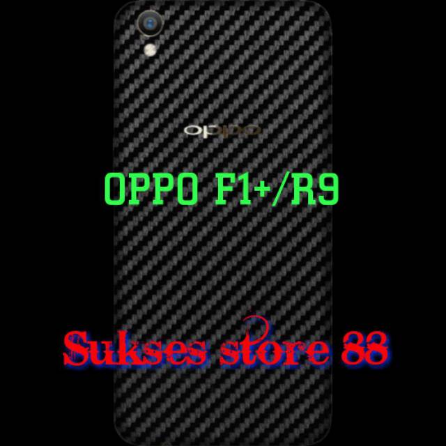 Skin Carbon OPPO F1+/R9 Garskin Carbon Back Sticker Carbon
