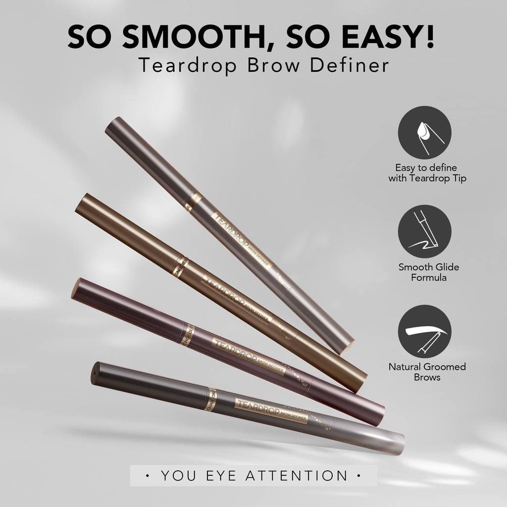 YOU TEARDROP BROW DEFINER (PENSIL ALIS) BY YOU MAKE UP