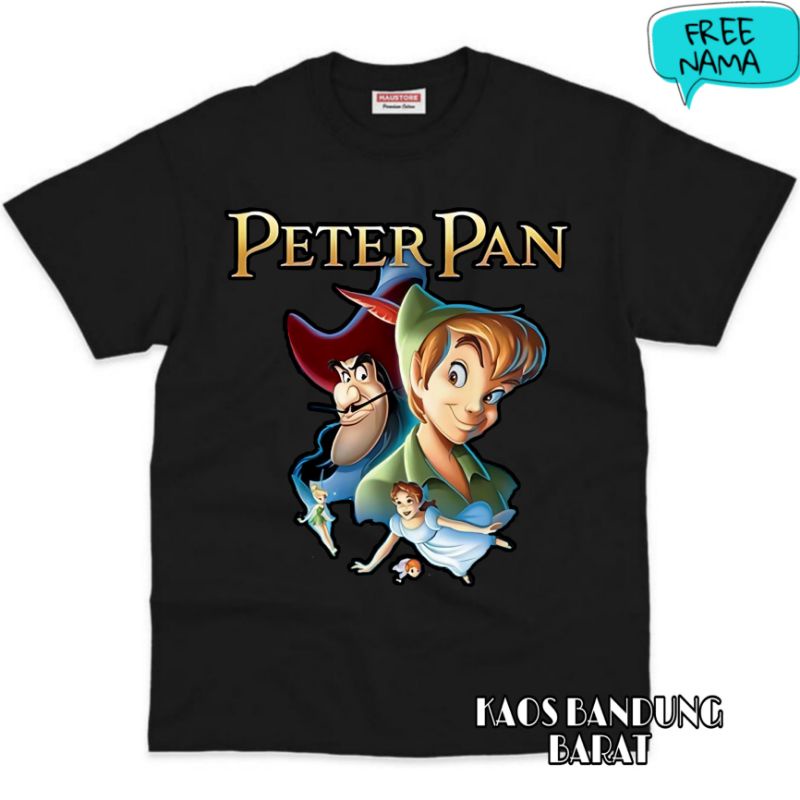 Baju atasan kaos anak Unisex Peterpan