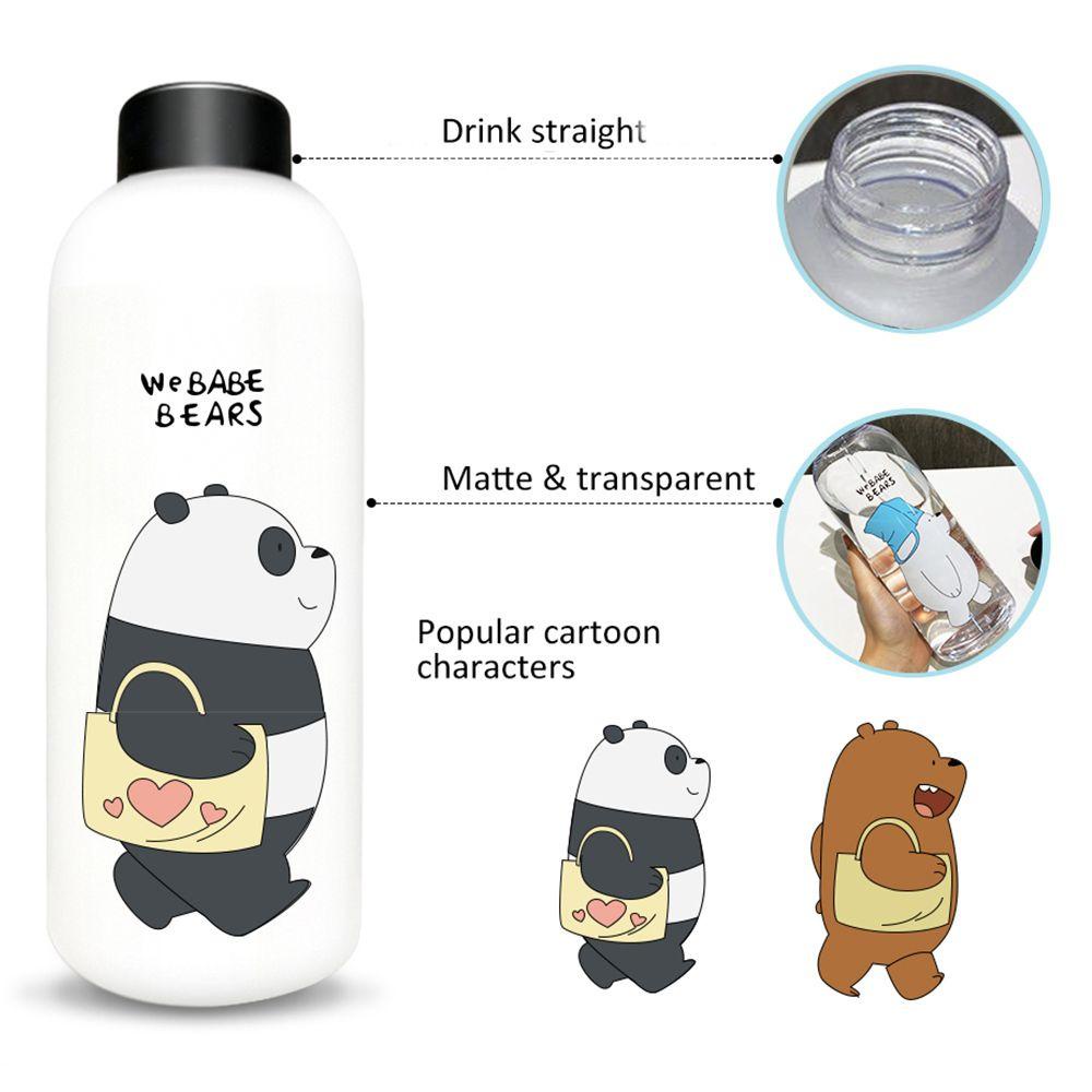 Top Cangkir Air Kapasitas Besar Kartun Matte Water Mug