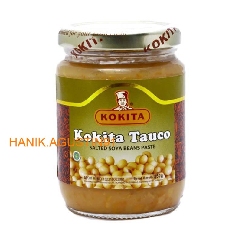 

Kokita Tauco 250 gram Salted Soya Bean Paste Vegetarian Tanpa Bawang