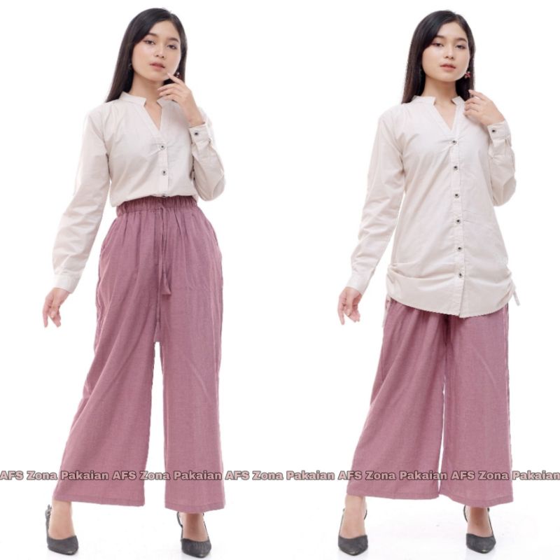 Celana Kulot Jumbo dan Standar PREMIUM Katun Supernova Tebal