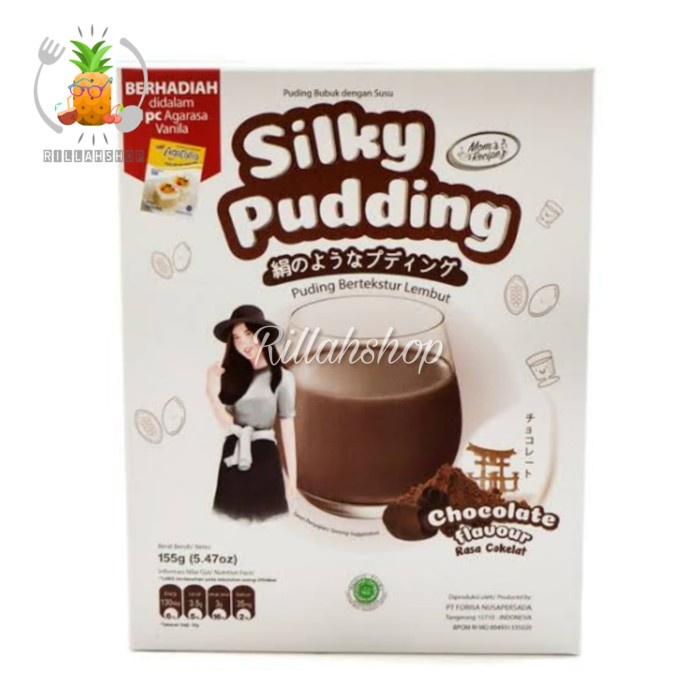 

Mom's Recipe Silky Pudding Chocolate Flavor (155g)