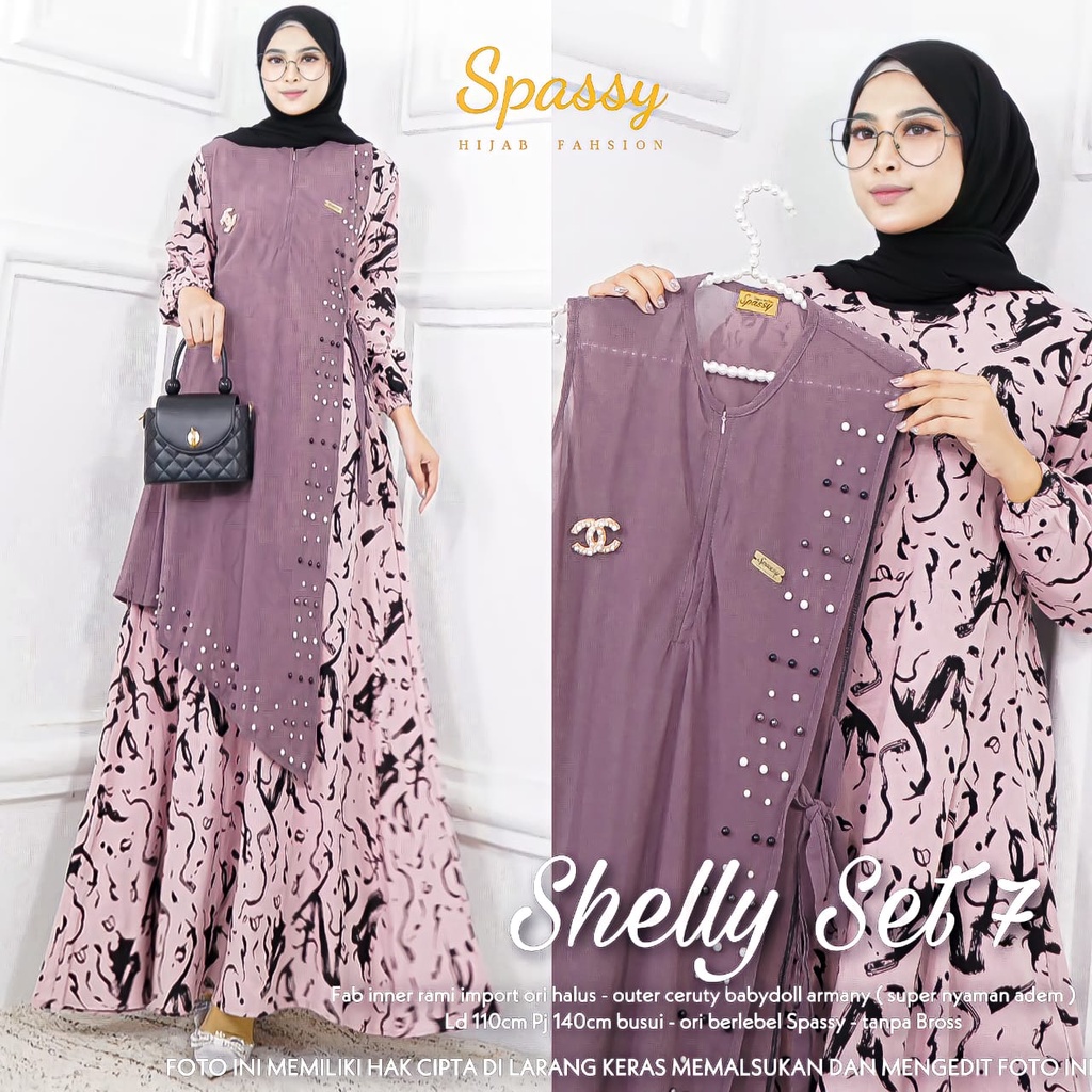 SHELLY SET 7 BY SPASSY
