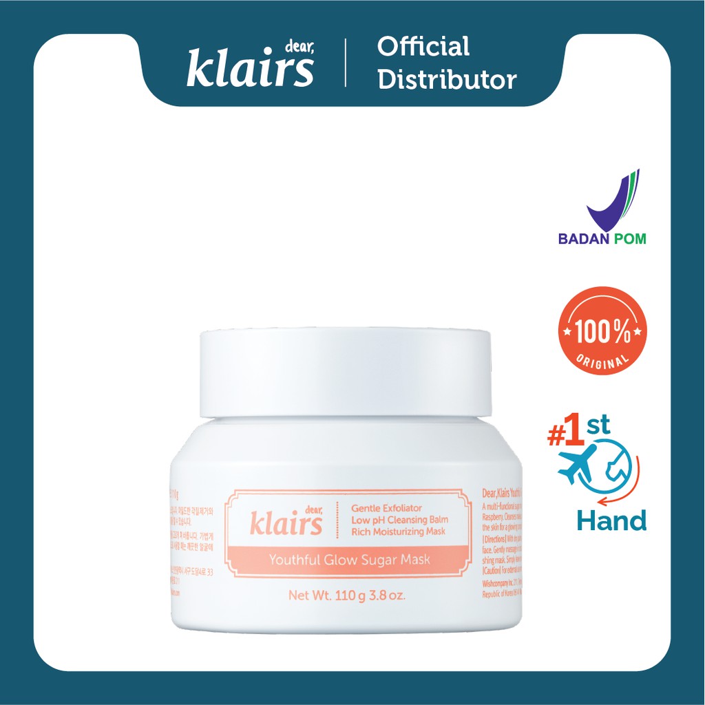 [Official Distributor] Klairs Youthful Glow Sugar Mask