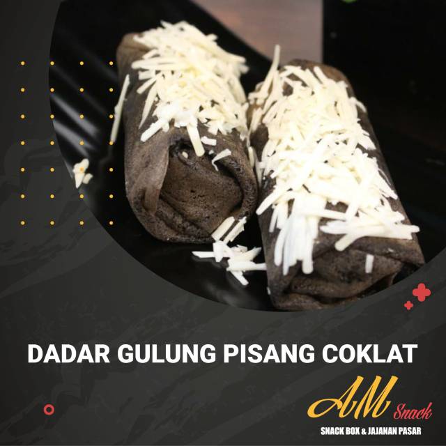 

Dadar Gulung Pisang Coklat