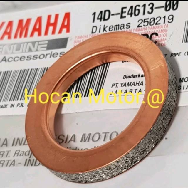 PAKING GASKET KNALPOT MIO SMILE MIO SPORTY MIO SOUL FINO MIO J MIO GT SOUL GT  ORIGINAL YGP