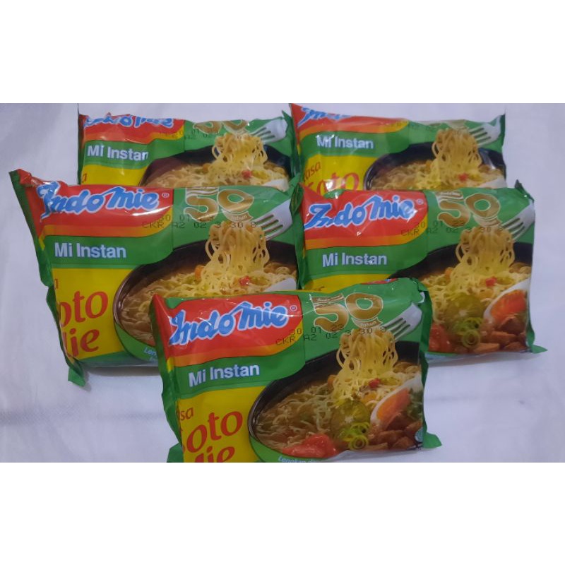 

Indomie soto mie instan 5 pcs 85 gr