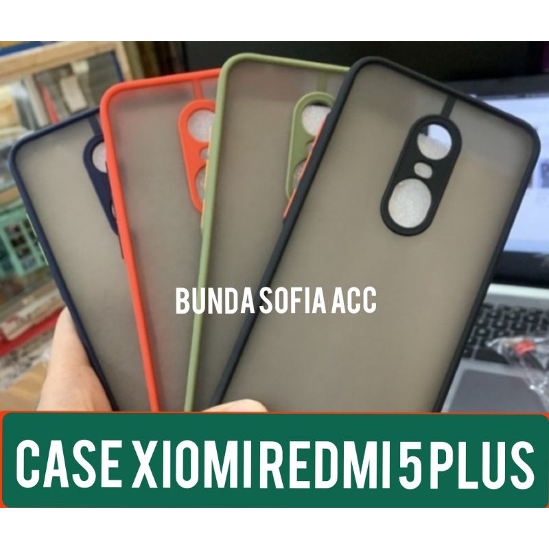 CASE/SLICON REDMI 5 PLUS CASING HP MY CHOICE CASE