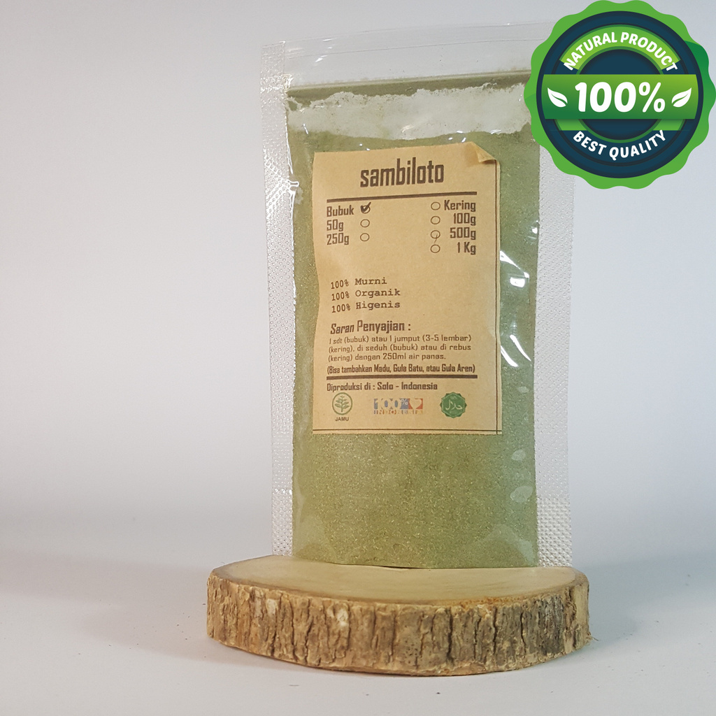

SAMBILOTO / SAMBIROTO BUBUK 1 KG - Andrographis Paniculata - MUR