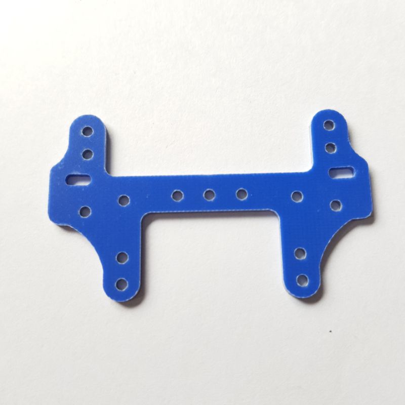 Rep Tamiya FRP Multi Reinforcing Plate / Multi Potong Blue