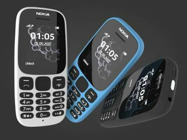 Microsoft Nokia 105 New 2017 Dual Sim