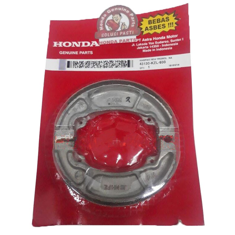 HONDA ORI AHM KAMPAS REM TROMOL MOTOR MATIK 43130-KZL-930