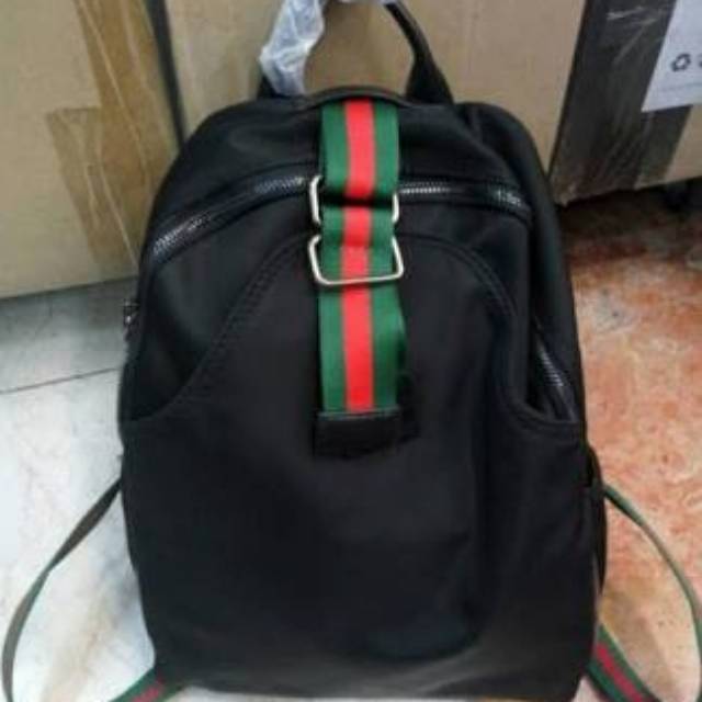 Preloved ransel gucci nilon