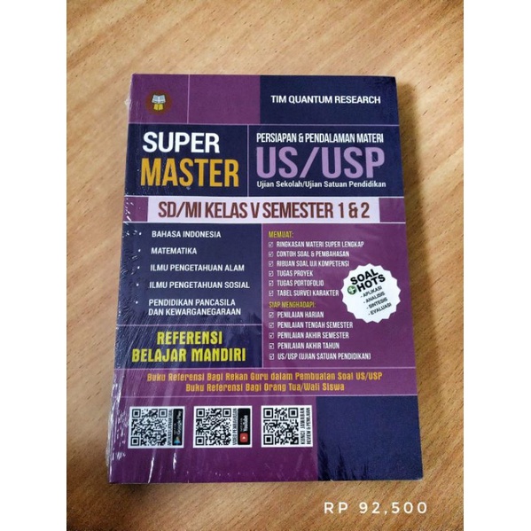 super master persiapan AKM & SK SD kelas 5 Yrama Widya