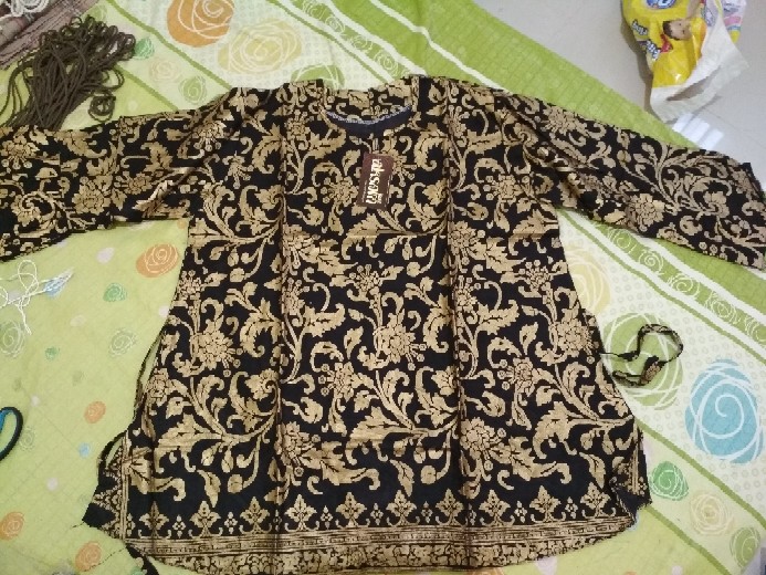 [ Terbaru ] Atasan Batik Wanita Kerja Kantor Ori Shabirah Batiksolo Blouse Blusebatik Batikmodern Xl