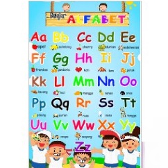 

Poster Edukasi Anak TK SD Belajar Huruf Alfabet/Angka/Hijaiyah