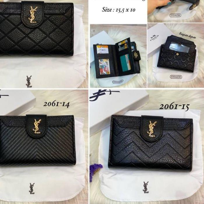 Kekinian Dompet 2061 dan 2061-A bahan embos dan waterproof ~