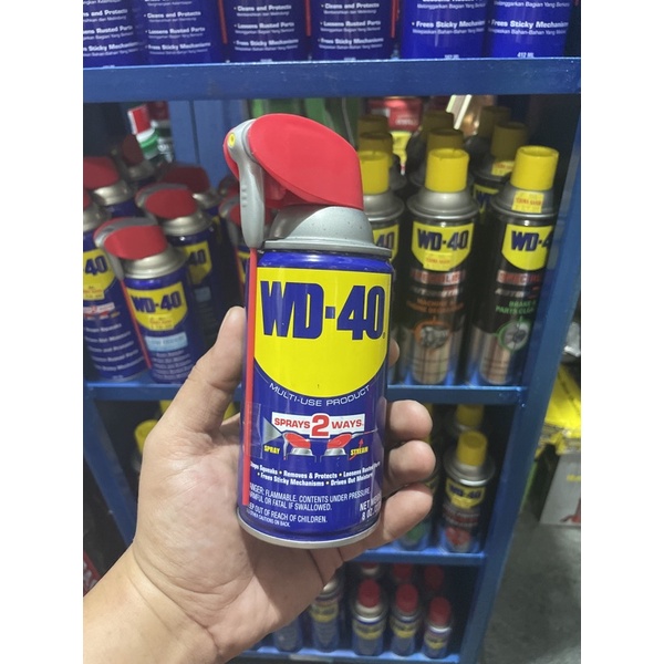 WD-40 277gr smart straw penetran,pelumas pembersih anti karat 227gr