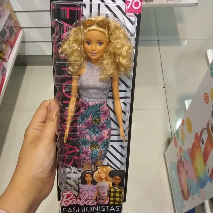 Boneka Barbie fashionistas 70 / boneka barbie original Berkualitas